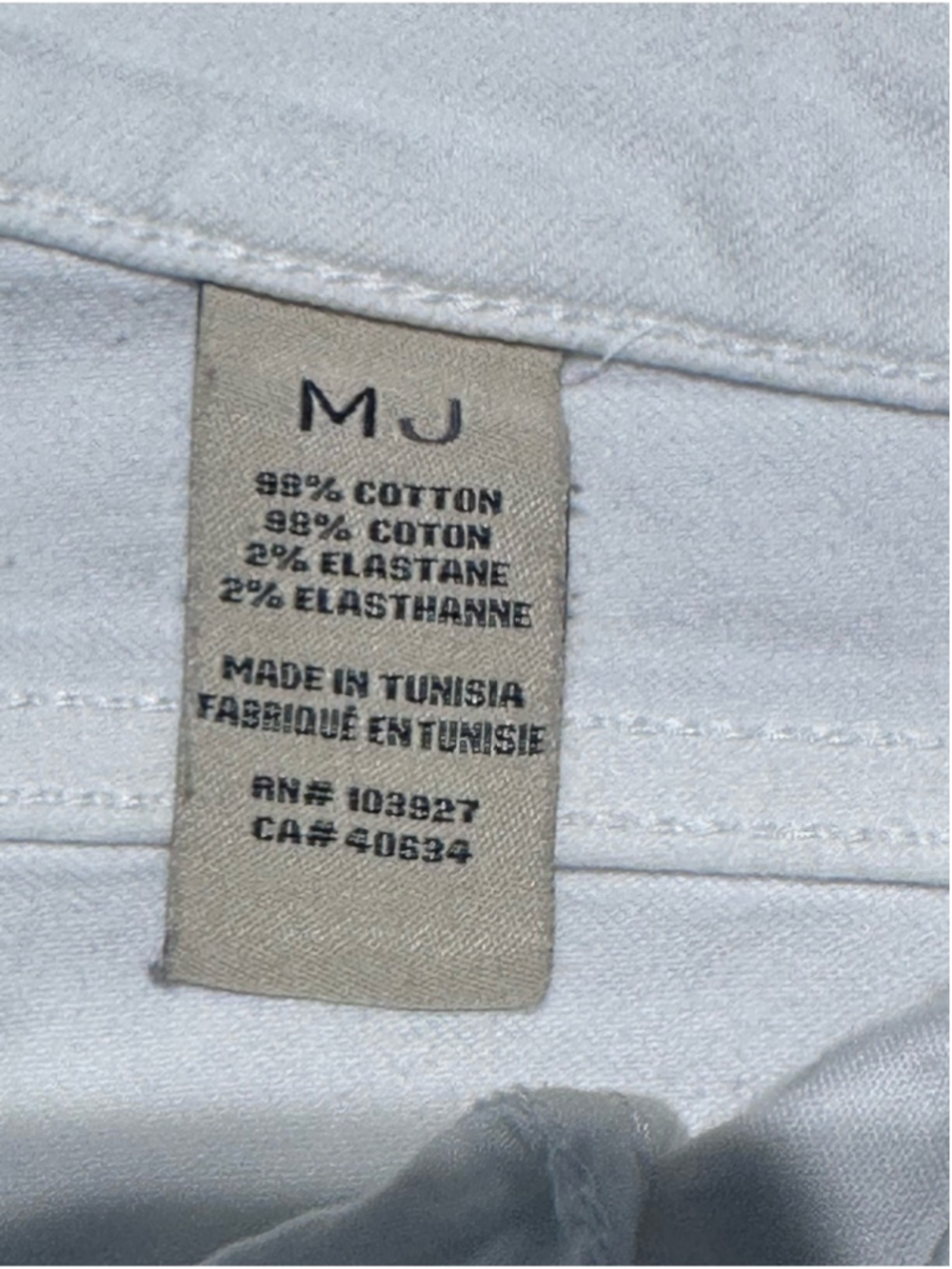 Marc by Marc Jacobs M193027 White Carrie Wash Jeans Size 28 Denim - Picture 11 of 16